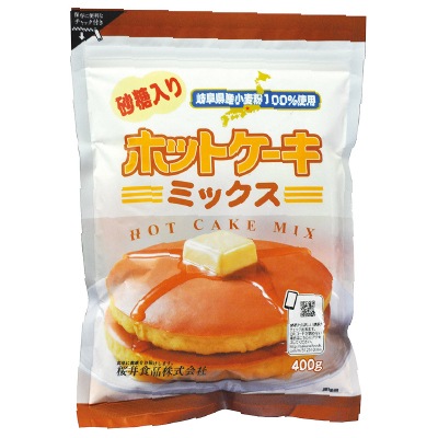 (桜井)ホットケーキミックス砂糖入400g