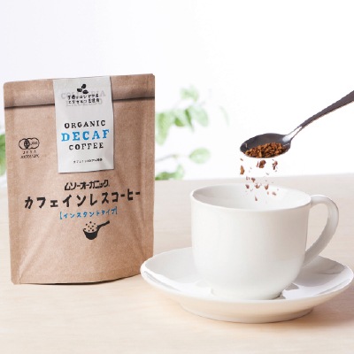 (むそう)オーガニックインスタントコーヒー(カフェインレス)40g