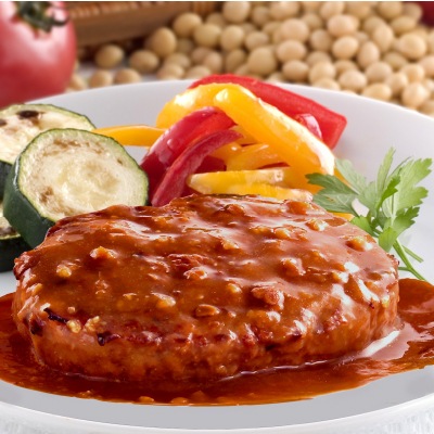 (三育)トマトソース野菜大豆バーグ100g