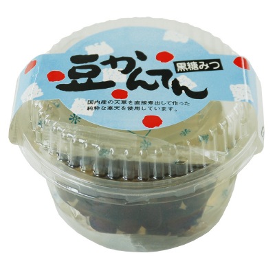 (太洋)豆かんてん・黒糖みつ155g【夏季商品に変更:再開3/1・価格変更】