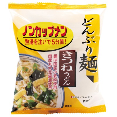 (トーエー)どんぶり麺･きつねうどん77.3g