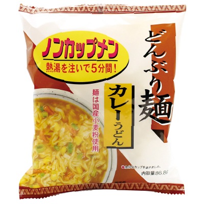 (トーエー)どんぶり麺･カレーうどん86.8g