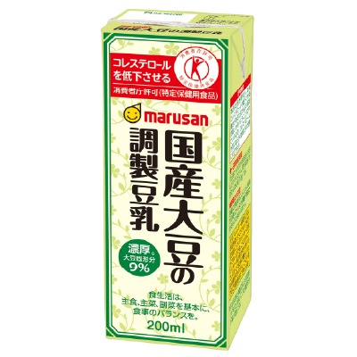 (マルサンアイ)国産大豆の調製豆乳200ml