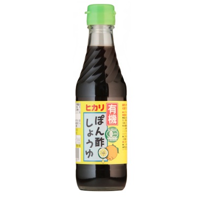 (ヒカリ)有機・ぽん酢しょうゆ250ml