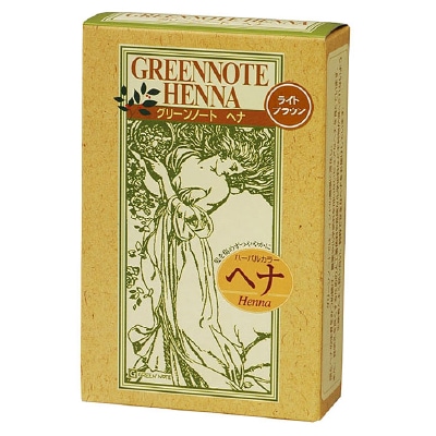 (グリーンノート)ヘナハーバルカラー･ライトブラウン100g