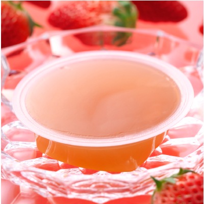 (サンコー)やわらか寒天いちごゼリー110g