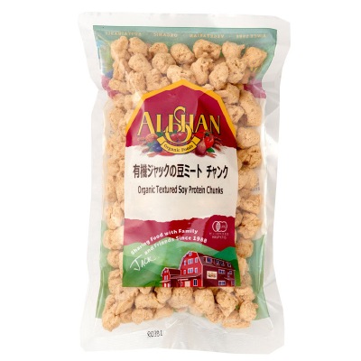 (アリサン)有機ジャックの豆ミートチャンク100g【店舗取扱】