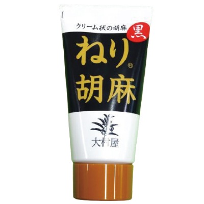 (大村屋)ねり胡麻チューブ〈黒〉120g