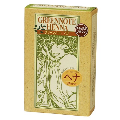 (グリーンノート)ヘナハーバルカラー･ナチュラルブラウン100g