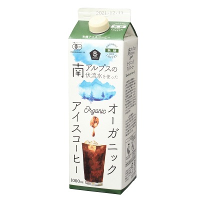 (ムソー)オーガニックアイスコーヒー無糖1000ml