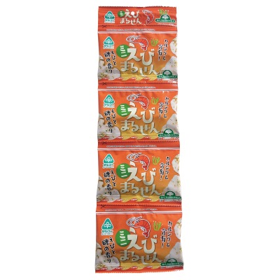 (サンコー)ミニえびまるせん10g×4連