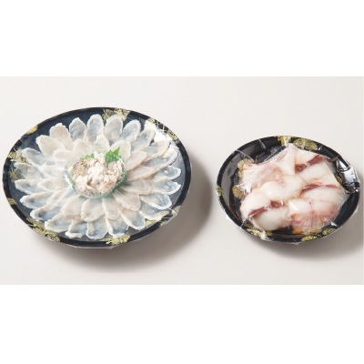 (フェニックス)真ふぐのタタキとチリセット約2～3人前【ギフト_のし短冊可、名入れ不可】【送料無料】