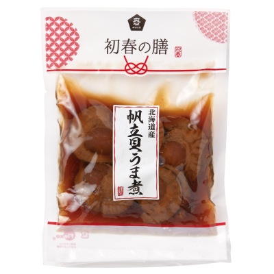 予約【単品おせち：冷蔵】帆立貝うま煮5個