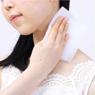 (G-Place)ﾅﾁｭﾗﾑｰﾝオーガニックコットンアロマボディシート・アイスミント12枚