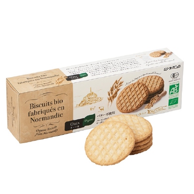 (むそう)オーガニックビスケット・オーツ麦5枚×3