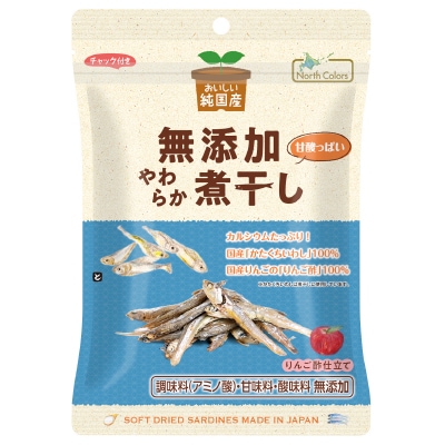 【3月31日までポイントアップ】(ノースカラーズ)純国産やわらか煮干し50g