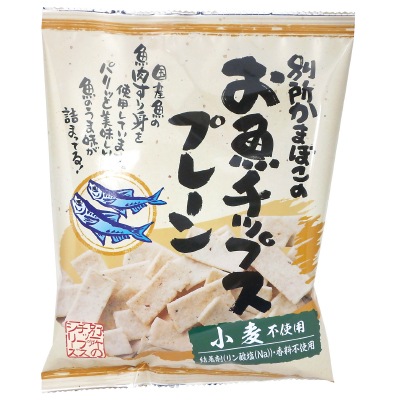 (別所蒲鉾)お魚チップス・プレーン40g