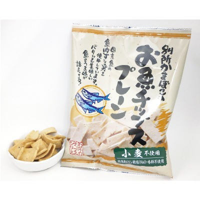 (別所蒲鉾)お魚チップス・プレーン40g