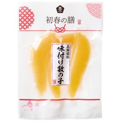予約【単品おせち：冷凍】味付け数の子〈国産数の子〉3本