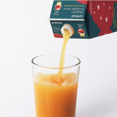 (むそう)オーガニックストレートジュース・クラウディアップル1L