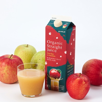 (むそう)オーガニックストレートジュース・クラウディアップル1L