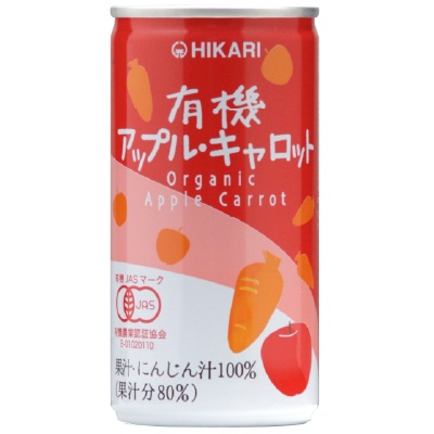 (ヒカリ)有機アップル・キャロット190g