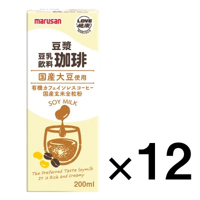 (マルサンアイ)豆ジャン豆乳飲料 珈琲200ml