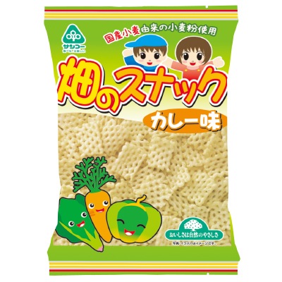 (サンコー)畑のスナック・カレー味55g