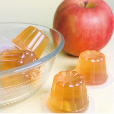 (サンコー)国産果汁のりんごゼリー132g(22g×6個)