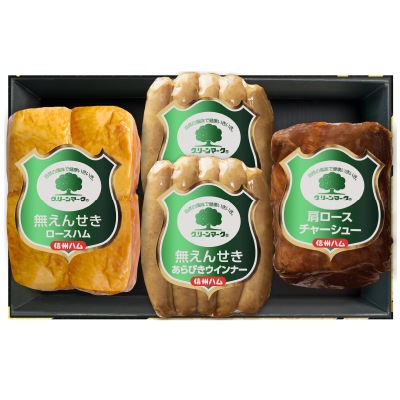 (信州ハム)グリーンマークハムギフトG-440【ギフト_のしシール可】【送料無料】