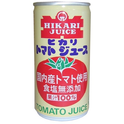 (ヒカリ)トマトジュース・無塩190g