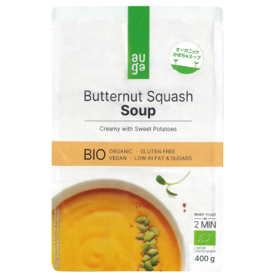 (むそう)AUGAオーガニックバターナッツスクワッシュスープ400g