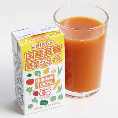 (ヒカリ)国産有機野菜ジュース125ml