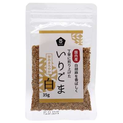 (ムソー)国内産いりごま・白35g