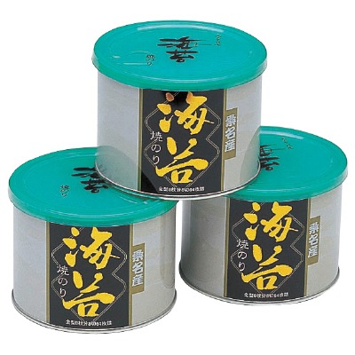 (みえぎょれん)桑名産・特選焼海苔 3缶【ギフト_のし短冊可】【送料無料】