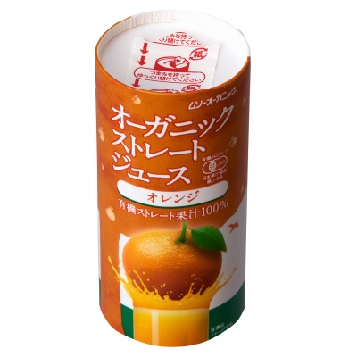 (むそう)オーガニックストレートジュース・オレンジ195g