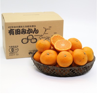 (古果園)有機・有田みかん 約3kg　【ギフト_のしシール可】