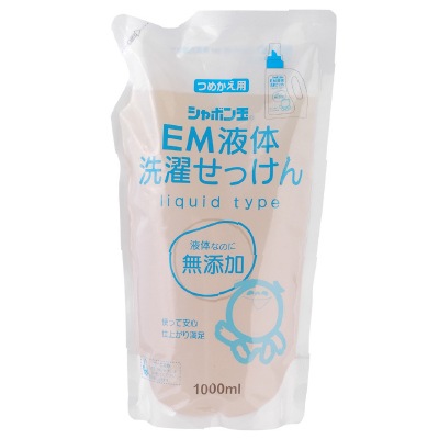 (シャボン玉)EM液体洗濯せっけん替1000ml