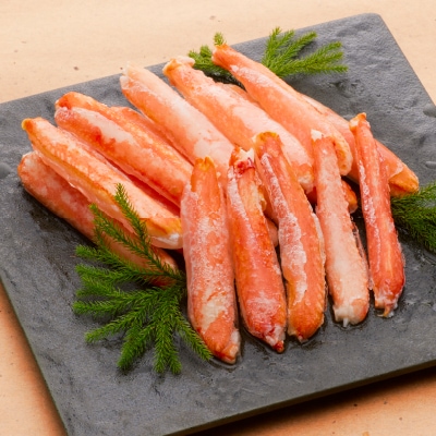予約【単品おせち：冷凍】ずわい蟹棒肉400g