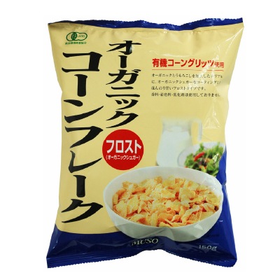 (ムソー)オーガニックコーンフレーク・フロスト150g