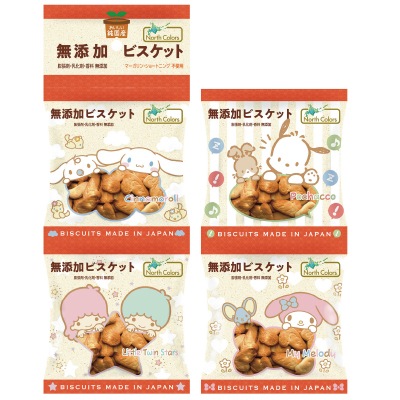 (ノースカラーズ)純国産ビスケット(4連)18g×4袋