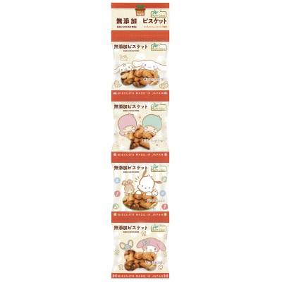 (ノースカラーズ)純国産ビスケット(4連)18g×4袋