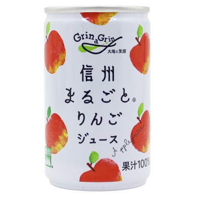 (長野興農)信州まるごとりんごジュース160g