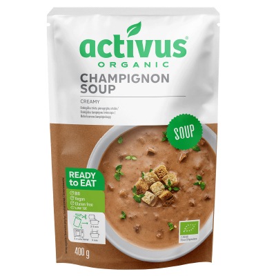 (むそう)activusオーガニックマッシュルームスープ400g
