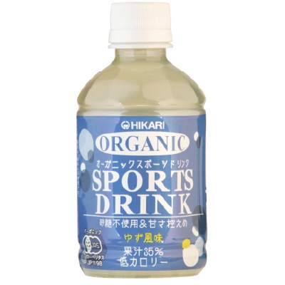 (ヒカリ)オーガニックスポーツドリンクPET280ml