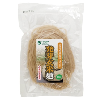 (オーサワ)発芽玄米麺120g【店舗取扱】
