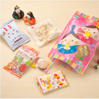 おひな祭り(サンコー)ひなまつり菓子袋5種(5個)