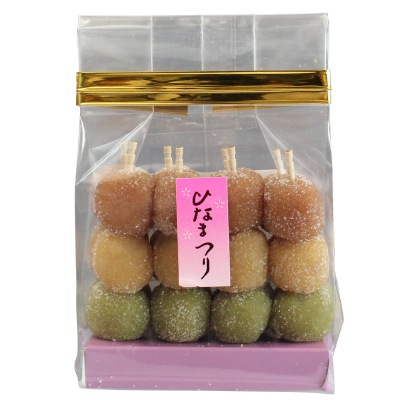 おひな祭り(松本製菓)三色すはま団子8本