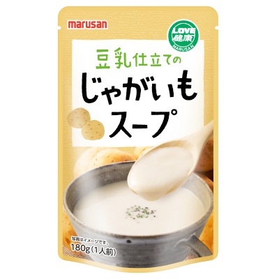 (マルサンアイ)豆乳仕立てのじゃがいもスープ180g