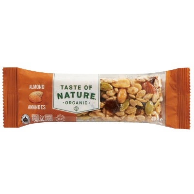 (むそう)オーガニックフルーツ&ナッツバー･アーモンド1本
